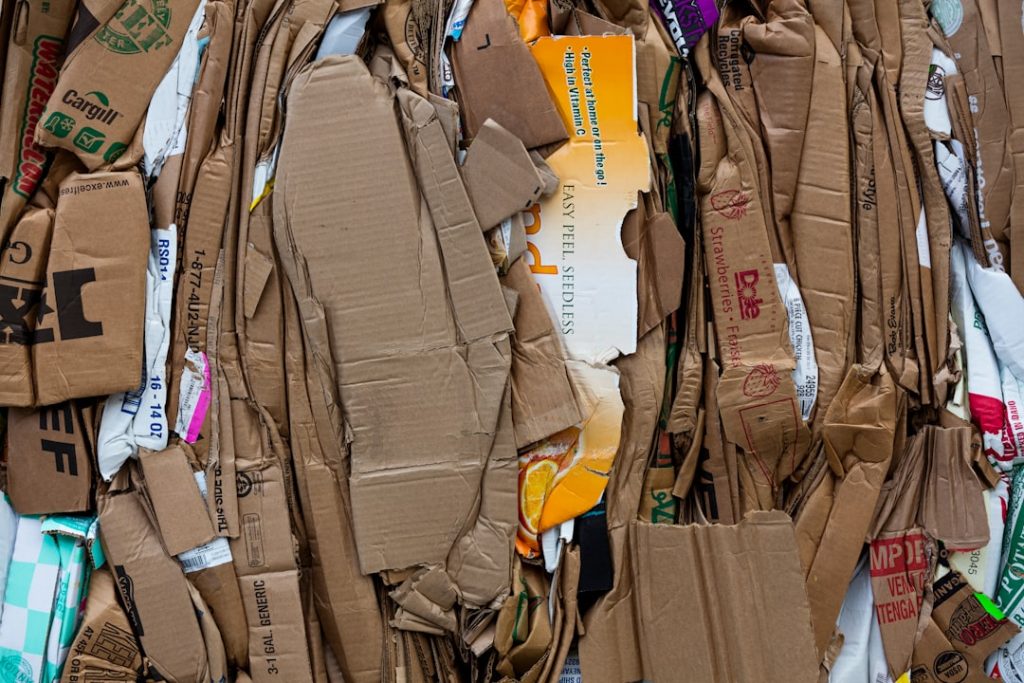 Photo Labeled moving boxes